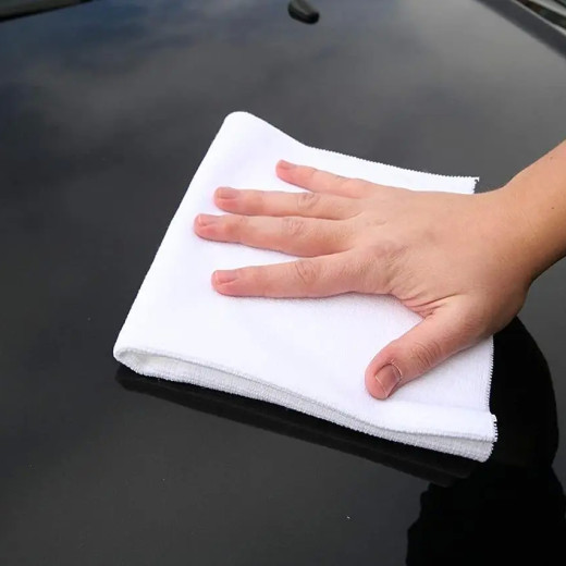 Рушник мікрофібровий - Meguiar's Ultimate Wipe Polishing Cloth 40х40 см. білий (E100EU)