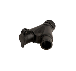 Y-подібний з'єднувач із клапаном для пилососа RUPES 2-Way Union Complete With 1 Valves Ø 50mm