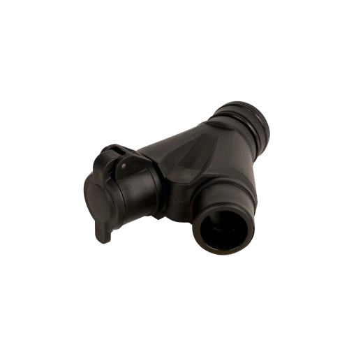 Y-подібний з'єднувач із клапаном для пилососа RUPES 2-Way Union Complete With 1 Valves Ø 50mm