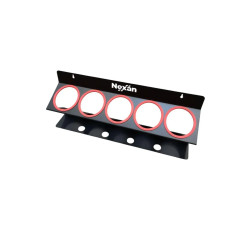 Настінний v тримач ємностей - Nexan Compound Holder 5 місць під тару 473 мл. і 1 л. (CH02)