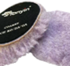 HIN FOAMED WOOL PAD ( COARSE, WITHOUT HOLE ) ТОНКИЙ СПІНЕНИЙ БАВОВНЯНИЙ ДИСК