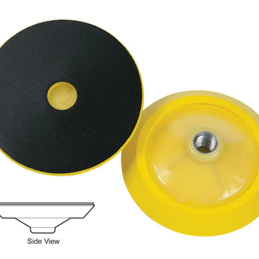 Оправка на роторну машинку М14 - Lake Country Backing Plates Yellow Urethane Rotary 125 мм (43-125WH-14MM)