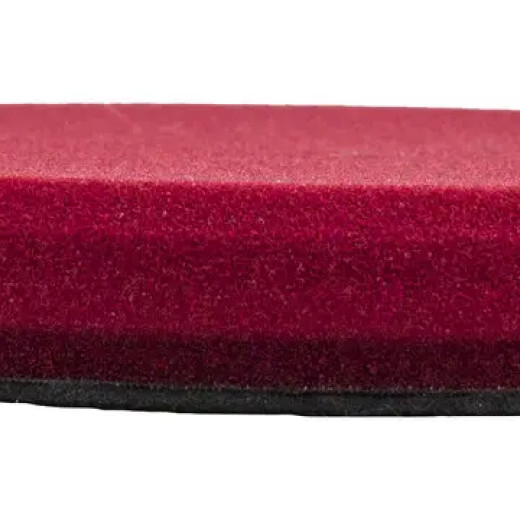 Полірувальний круг жорсткий - Meguiar's DA Soft Buff Foam Cutting Pad 159 мм, бордовий (DFC6)