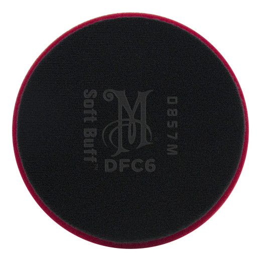 Полірувальний круг жорсткий - Meguiar's DA Soft Buff Foam Cutting Pad 159 мм, бордовий (DFC6)