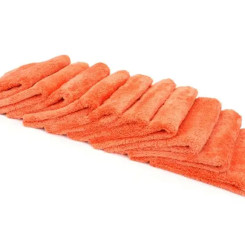 Мікрофібровий рушник плюшевий - Autofiber Korean Plush 40х40 см. 470 gsm помаранчевий (TPK470OE)