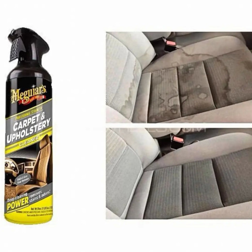 Пінний очищувач для карпету та килимів салону Meguiar's Carpet & Upholstery Cleaner 539 мл