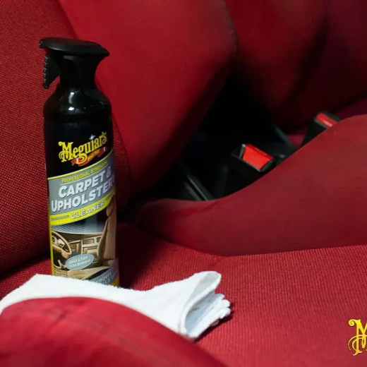 Пінний очищувач для карпету та килимів салону Meguiar's Carpet & Upholstery Cleaner 539 мл