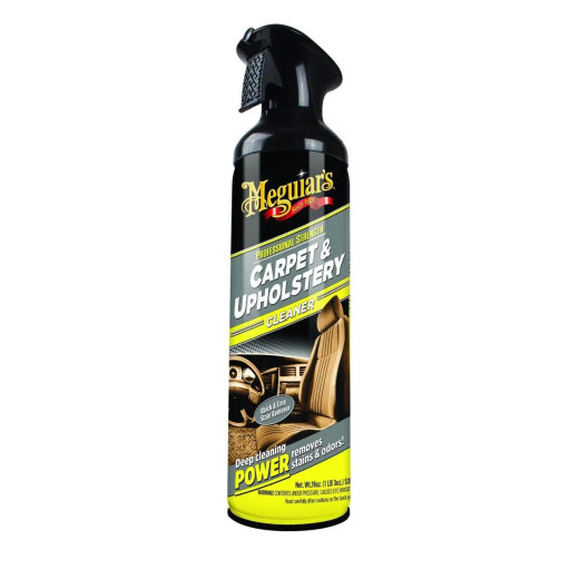 Пінний очищувач для карпету та килимів салону Meguiar's Carpet & Upholstery Cleaner 539 мл