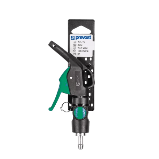 Продувний пістолет, швидкоз'єм і затискач Prevost Prevos1 Blowgun, Coupler and Ear Clamp