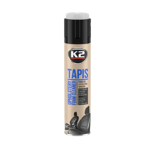 Аерозольний очищувач K2 для тканини та ковроліну Tapis Aero with Brush 600 мл