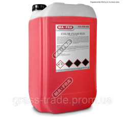 АКТИВНА ПІНА COLOR FOAM RED 25 KG