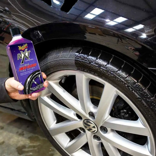 Полімерний гель для чорніння шин - Meguiar's NXT Polymer High Gloss Tire Dressing 473 мл. (G30416)