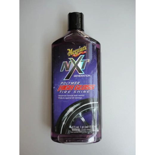 Полімерний гель для чорніння шин - Meguiar's NXT Polymer High Gloss Tire Dressing 473 мл. (G30416)