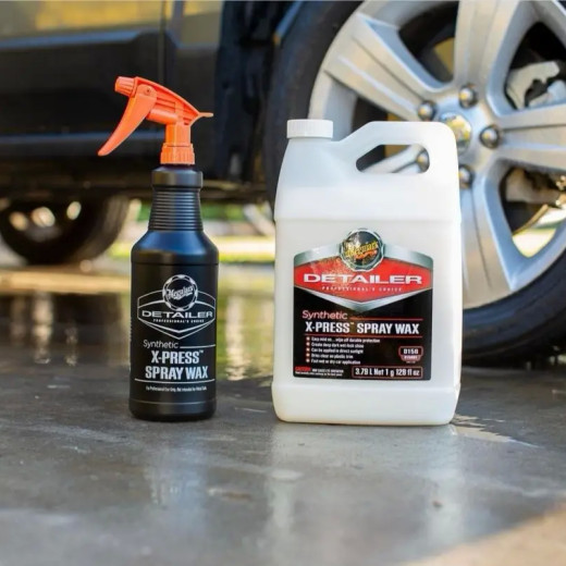 Ємність для рідин - Meguiar's Detailer Synthetic X-Press Spray Wax 945 мл. чорна (D20156PK12)