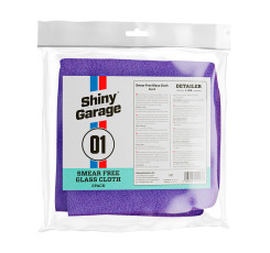Набір із двох фібр для чищення скла Shiny Garage Smear Free Glass Cloth
