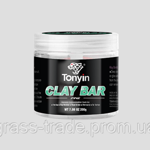 CLAY BAR HIGH QUALITY (FINE) Глина (середньоабразивна)