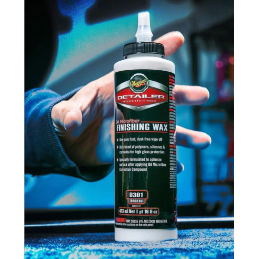 Фінішний віск - Meguiar's Detailer DA Microfiber Finishing Wax 473 мл. (D30116)