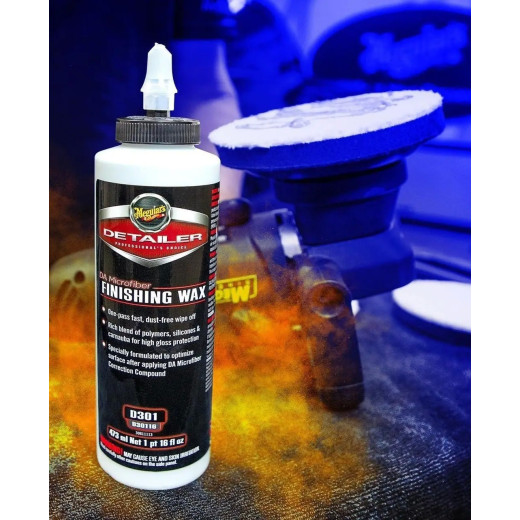 Фінішний віск - Meguiar's Detailer DA Microfiber Finishing Wax 473 мл. (D30116)