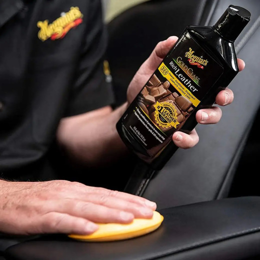 Лосьйон Meguiar's 3 в 1 для догляду за шкіряним салоном Gold Class™ Rich Leather Lotion 3 in 1 414 мл