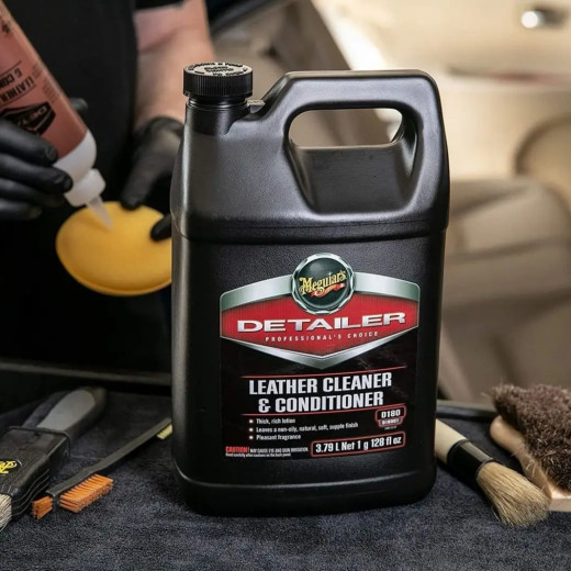 Очисник-кондиціонер Meguiar's для шкіри Detailer Leather Cleaner and Conditioner 3,78 л
