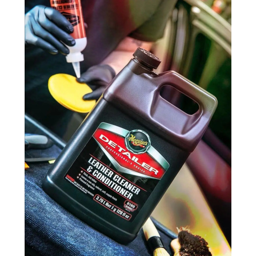 Очисник-кондиціонер Meguiar's для шкіри Detailer Leather Cleaner and Conditioner 3,78 л