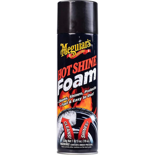 Пінний очищувач для шин - Meguiar's Hot Shine Foam 538 г. (G13919)