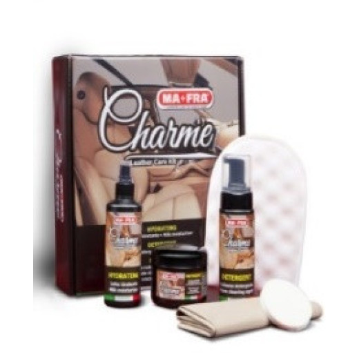 НАБІР ДЛЯ ДОГЛЯДУ ЗА ШКІРОЮ САЛОНУ CHARME AUTO LEATHER CARE KIT