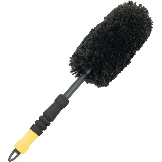 Щітка мікрофіброва для миття дисків Meguiar's Supreme Microfibre Wheel Brush Medium 35 см (X1902EU)
