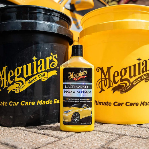 Автошампунь Meguiar's з воском Ultimate Wash & Wax 473 мл