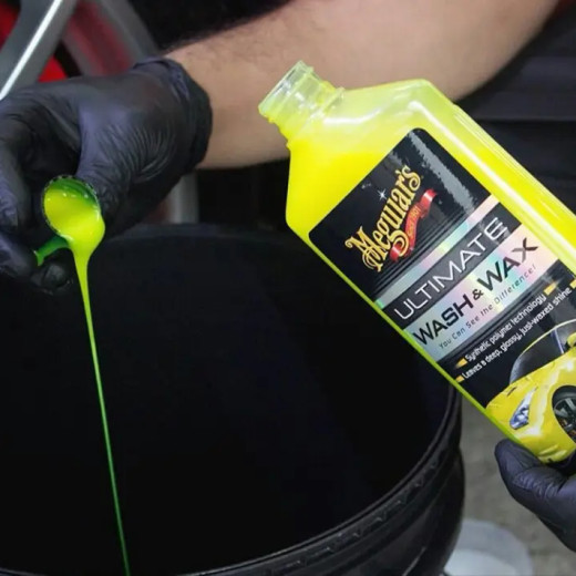 Автошампунь Meguiar's з воском Ultimate Wash & Wax 473 мл