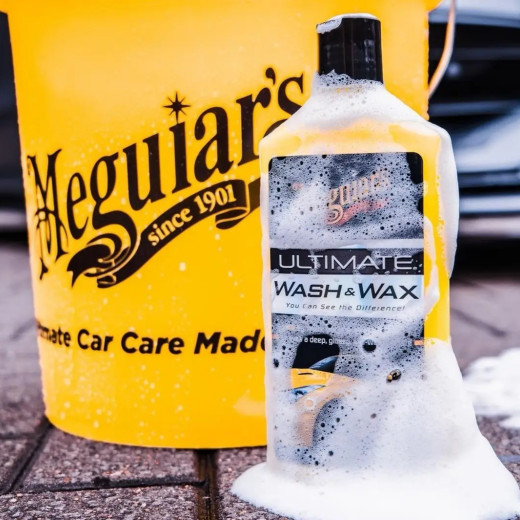 Автошампунь Meguiar's з воском Ultimate Wash & Wax 473 мл