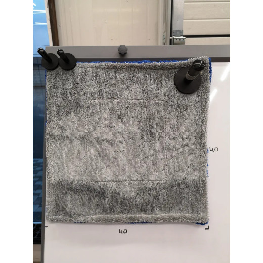 Рушник для сушки - Autofiber Amphibian Jr. 40x40 см. 1100 gsm синьо/сірий (TTX1100GYB16)