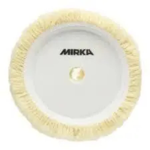 Полірувальний диск з крученої овчини - Mirka 150 мм. бежевий (7990155111)