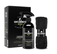 Спрей-сілант GentleMonkeys для блиску кузова 500 мл + мікрофібра 40х40 см