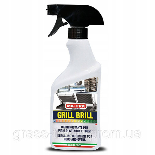 КОНЦЕНТРОВАНИЙ ЗАСІБ ПРОТИ ЖІРУ ТА НАГАРУ GRILL BRILL 500 ML