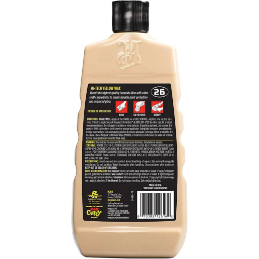Натуральний жовтий віск - Meguiar's Professional Hi-Tech Yellow Wax 473 мл. (M2616)