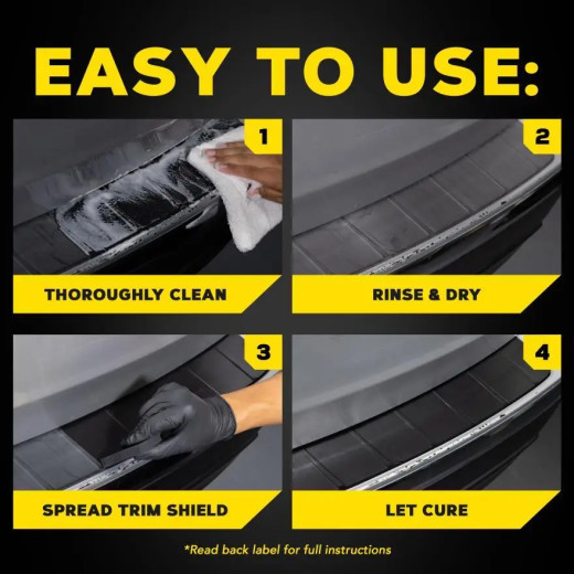 Набір для відновлення зовнішнього пластику - Meguiar`s Heavy Duty Trim Restoration Kit (G250100)