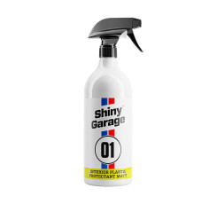 Спрей Shiny Garage для пластику матовий Interior Plastic Protectant Matt 1 л