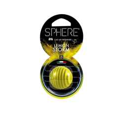 Гумовий ароматизатор із запахом лимона Little Joe's Sphere Lemon Storm