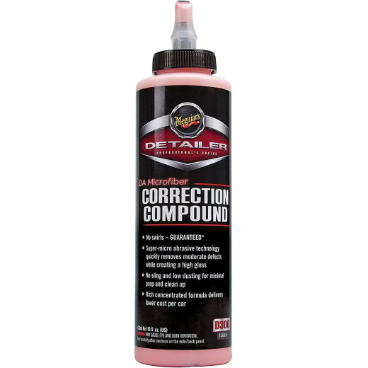 Коригуюча полірувальна паста - Meguiar's Detailer DA Microfiber Correction Compound 473 мл. (D30016)