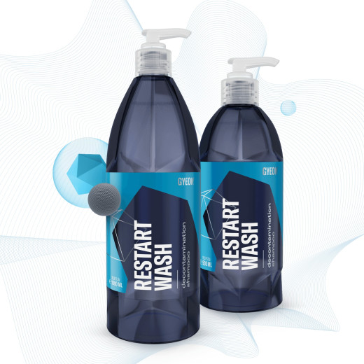 АВТОШАМПУНЬ GYEON Q²M ДЛЯ ВІДНОВЛЕННЯ КВАРЦОВОГО ПОКРИТТЯ RESTART WASH 1Л