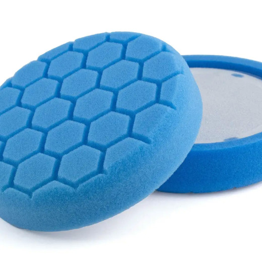 Полірувальний круг м'який для воску - Flexipads PRO-Detail 125/150 мм. синій (HL670)