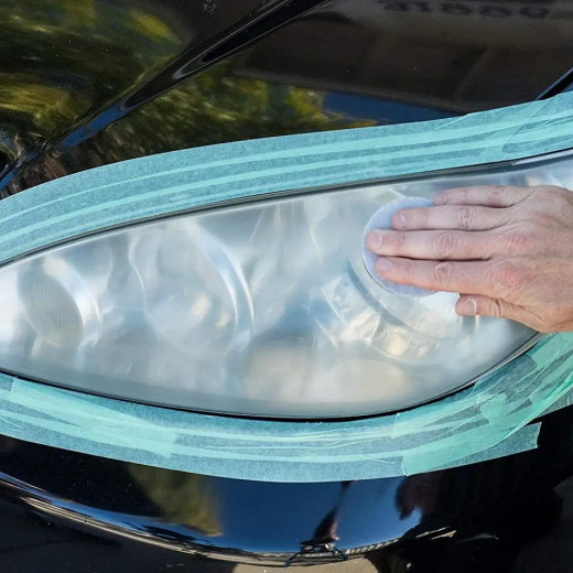 Набір для відновлення та захисту фар - Meguiar's Two Step Headlight Restoration Kit (G2970)