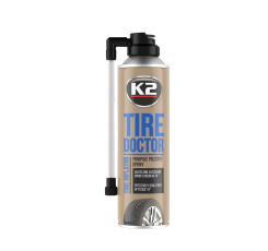 Для аварійного накачування коліс Герметик K2 Tire Doctor 500 ml