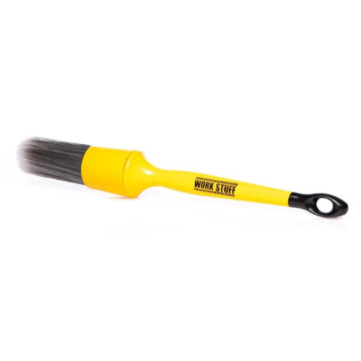 Хімостійкий синтетичний пензель Work Stuff Detailing Brush Grey 24 mm
