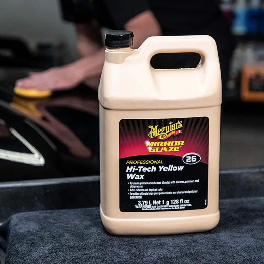 Натуральний жовтий віск - Meguiar's Professional Hi-Tech Yellow Wax 3,79 л. (M2601)