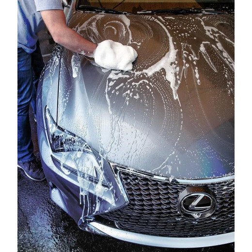 Рукавиця мікрофіброва для мийки - Meguiar's Ultimate Microfiber Wash Mitt 20х25 см. (E102EU)