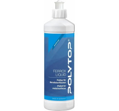 Полірувальна паста для металевих поверхонь Polytop Ferrox Liquid "Метал поліш" 500 ml
