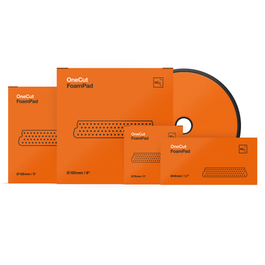 Полірувальний круг помаранчевий One Cut Foam Pad 76 мм