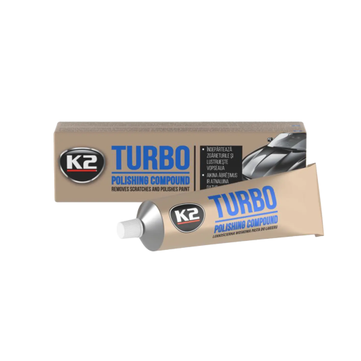 Для ручной полировки, с воском Полірувальна паста K2 Perfect Turbo Tempo